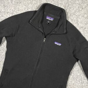 Patagonia Better Sweater Full Zip Fleece Jacket Size Small Black Style 25543